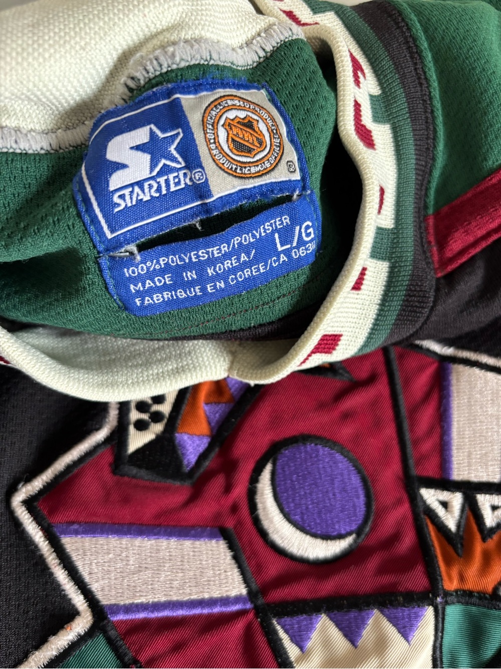 Vintage 90s Starter Phoenix Coyotes Hockey Jersey - Picture 6 of 6